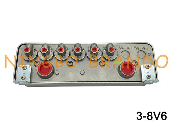 3-8V6 type Goyen boîtier de soupape pilote solénoïde 3-8V6000-330 3-8V6000-336 12V 24V 110V 220V