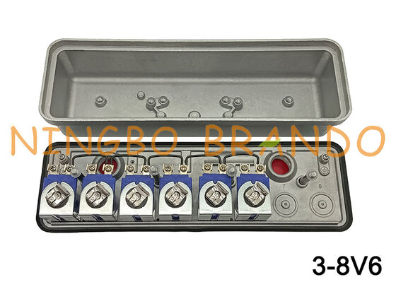 3-8V6 type Goyen boîtier de soupape pilote solénoïde 3-8V6000-330 3-8V6000-336 12V 24V 110V 220V