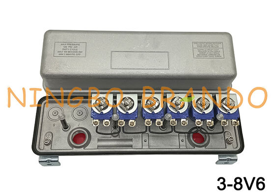 3-8V6 type Goyen boîtier de soupape pilote solénoïde 3-8V6000-330 3-8V6000-336 12V 24V 110V 220V
