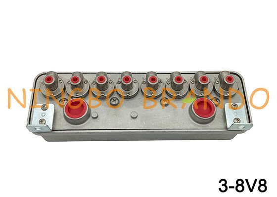 3-8V8 type Goyen boîtier de soupape de pilote solénoïde 3-8V8000-336 3-8V8000-330 12V 24V 110V 220V