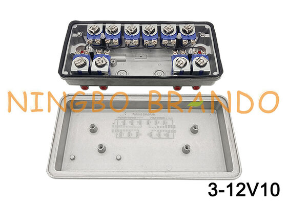 Boîtier de vanne solénoïde pilote à distance type GOYEN 3-12V10 12V 24V 110V 220V