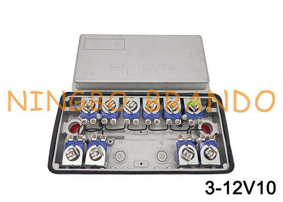 Boîtier de vanne solénoïde pilote à distance type GOYEN 3-12V10 12V 24V 110V 220V