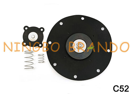 Diaphragme pour électrovanne de dépoussiéreur 2'' C50 C52 Kit de réparation de membrane 2 pouces