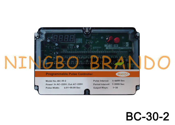 220VAC En 220VAC Sortie 30 lignes Pulse Valve régulateur de la minuterie pour le collecteur de poussière