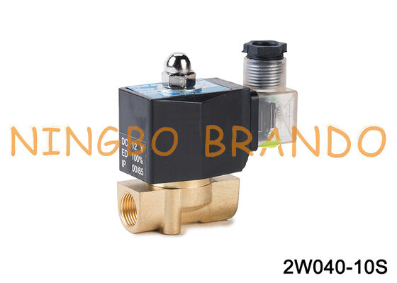 Électrovanne électrique 2 voies 2W040-10, eau et Air normalement fermées