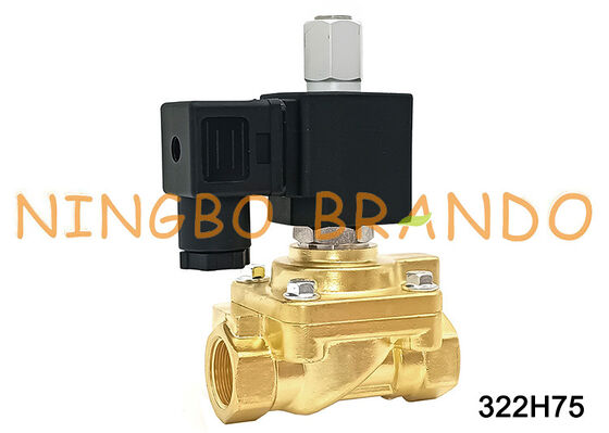 Électrovanne Parker Type 322H75 1/2 '' normalement ouverte 40 bar 24V 110V 220V