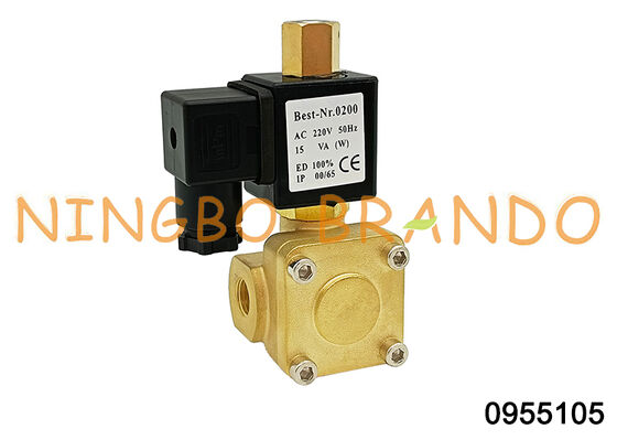 0955105 1/4'' Valve électromagnétique normalement ouverte DC24V AC220V AC110V DC12V