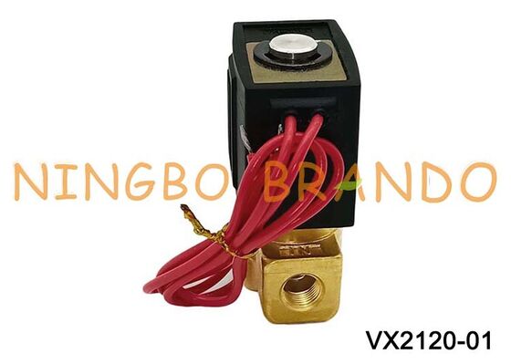 Électrovanne 2 voies à commande directe de Type VX2120-01 SMC 1/8 ''AC220V DC24V