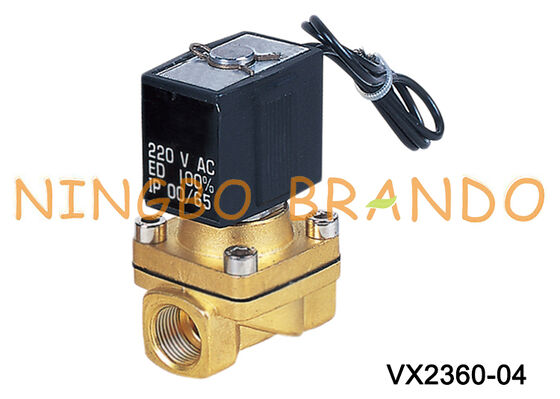 Électrovanne en laiton de Type SMC VX2360-04 1/2 '', pour eau et Air 220V 110V 24V