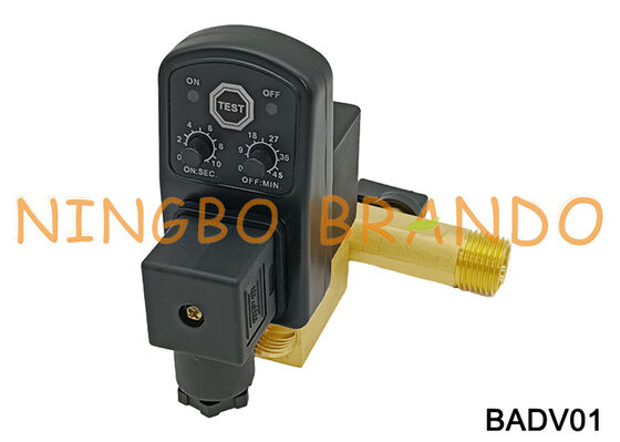 Compresseur d'air électronique temporisé 1/2'', Valve de vidange automatique OPTIMUM