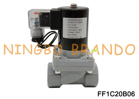 3/4" valve résistante d'alcali acide d'eau salée d'anti corrosion de pouce CPVC