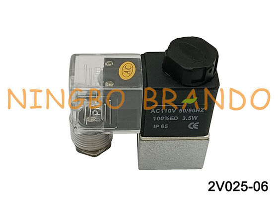 Airtac Type 2V025-06 1/8 ''vanne de contrôle de fluide 2/2 voies 110VAC AC110V