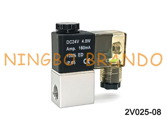 AIRTAC Type 2V025-08 électrovanne pneumatique normalement fermée 12V 24V 220V