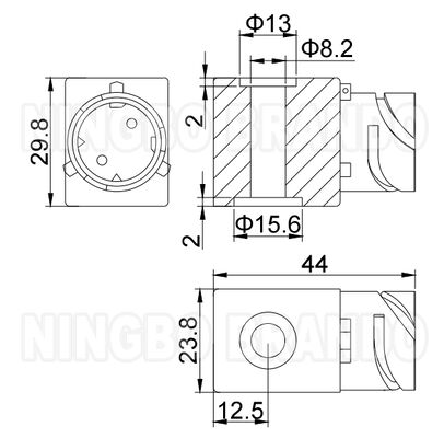 FEM-5KB 24VDC 5W bobine électromagnétique pour ancienne soupape d'essieu de levage AE1141 KNORR-BREMSE