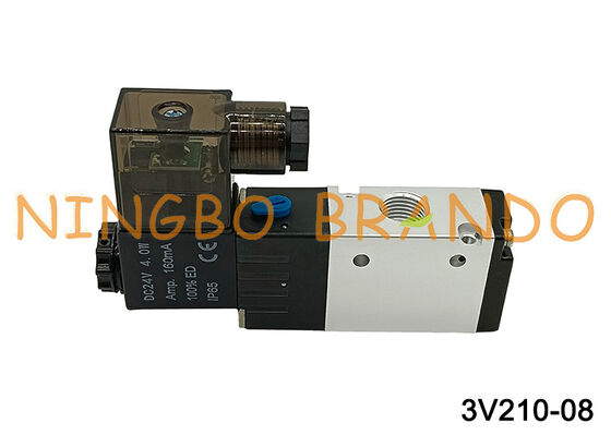 Airtac Type 3V210-08-NC 3V210-08-NO Électrovanne 3/2 voies série 3V200