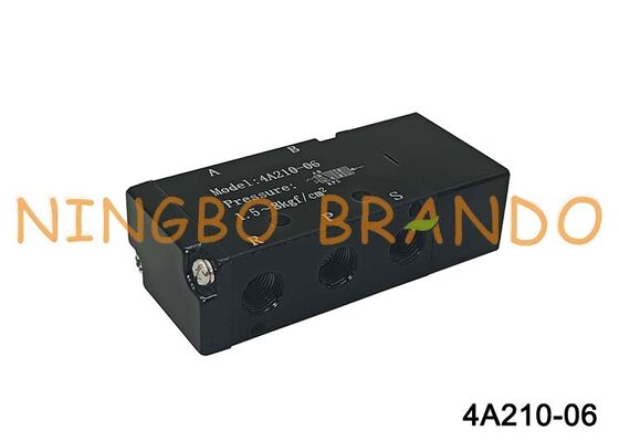 Vanne de commande d'air pneumatique de Type AIRTAC, 4A210-06 4A21006, 5/2 voies