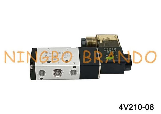 Airtac Type 4V210-08 Solenoid Air Valve 5/2 way 4V200 Series