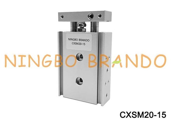 SMC Type CXSM20-15 cyl Guide double tige pneumatique cylindre d'air 20mm alésage 15mm course