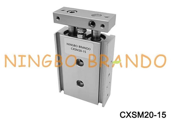 SMC Type CXSM20-15 cyl Guide double tige pneumatique cylindre d'air 20mm alésage 15mm course