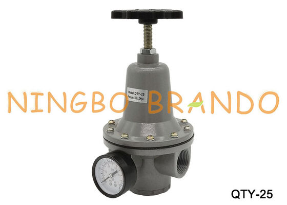 Régulateur de pression pneumatique QTY-25, 1,0 MPa, 1 pouce, avec jauge QTY25