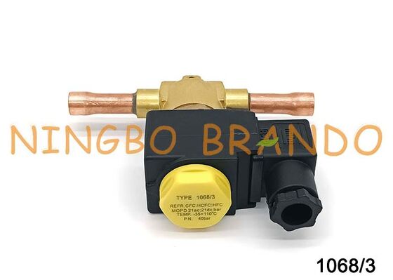 Valve électromagnétique de type Castel 3/8'' soudeur 1068/3A7