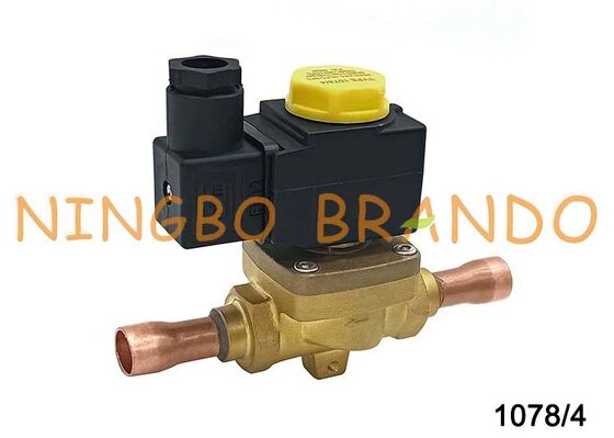 Électrovanne type Castel 1/2'' à souder 1078/4 1078/4A6 1078/4A7 24V 110V 220V