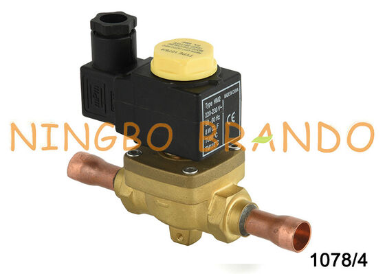 Électrovanne type Castel 1/2'' à souder 1078/4 1078/4A6 1078/4A7 24V 110V 220V