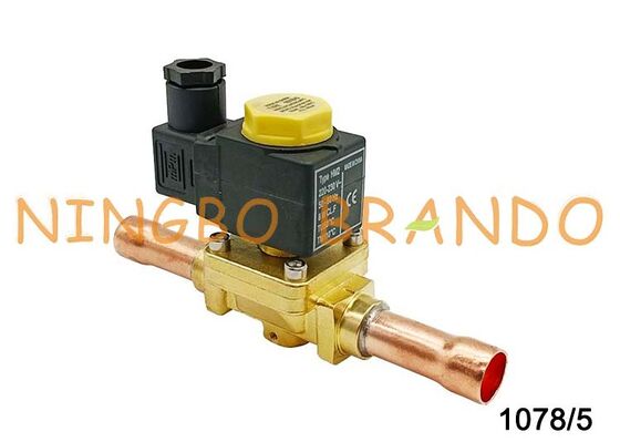 Électrovanne de congélateur de climatisation Castel Type 1078/5 normalement fermée