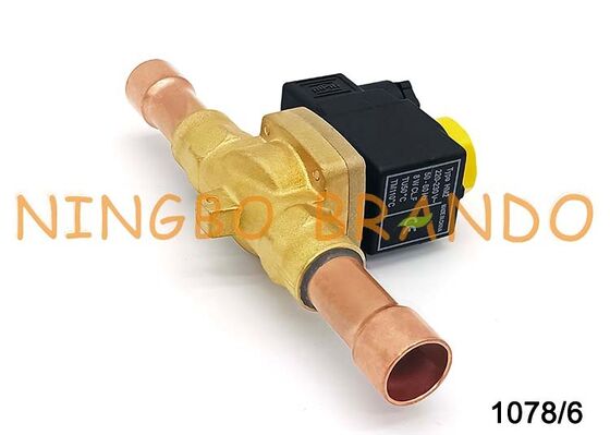 Électrovanne de réfrigération de type Castel 1078/6A6, 3/4 pouces, 24V, 110V, 220V