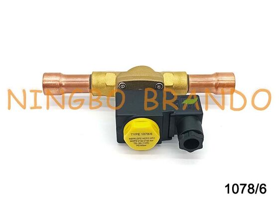 Électrovanne de réfrigération de type Castel 1078/6A6, 3/4 pouces, 24V, 110V, 220V