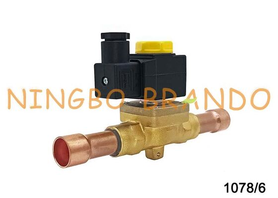 Électrovanne de réfrigération de type Castel 1078/6A6, 3/4 pouces, 24V, 110V, 220V