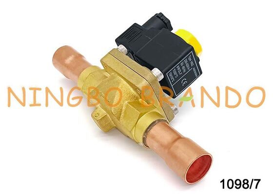 Électrovanne normalement fermée de type Castel 1098/7, 7/8'' à souder 1098/7A7