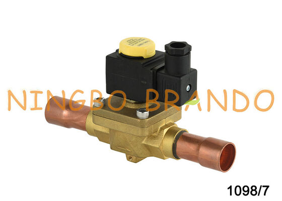 Électrovanne normalement fermée de type Castel 1098/7, 7/8'' à souder 1098/7A7