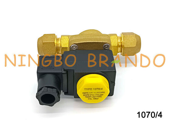 Électrovanne de réfrigération de style Castel 1070/4 1/2'' SAE 220V 110V 24V