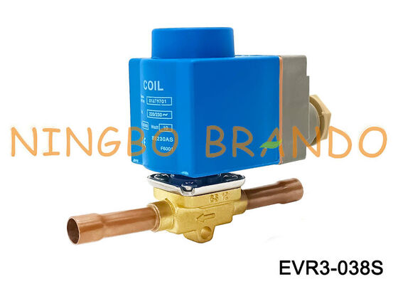 Électrovanne Danfoss type 032F1204 EVR 3 3/8 po à souder NC
