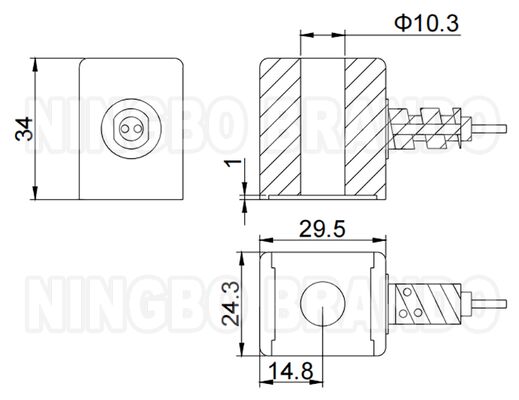 Coil électromagnétique pour WEBASTO Thermo E / PLUS soupape électromagnétique de chauffage au combustible