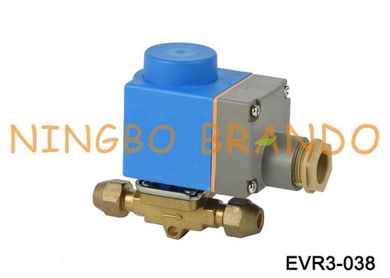 Électrovanne Danfoss Type EVR 3 NC Évasé 3/8'' SAE 032F8116