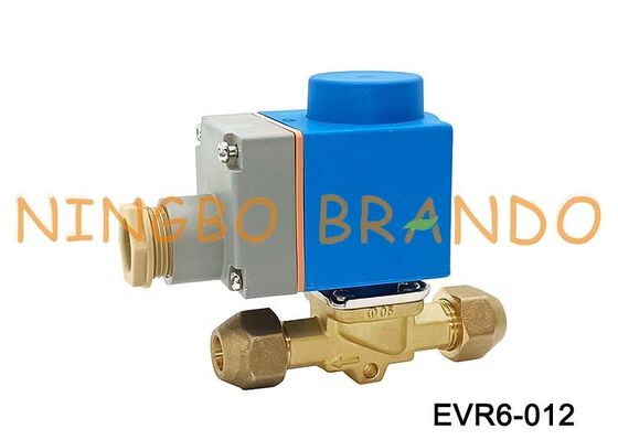 Électrovanne Danfoss Type EVR 6 NC Flare 1/2'' SAE 220VAC