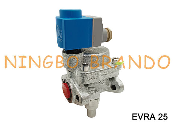 Vanne électromagnétique de type Danfoss EVRA 25 032F6225, vanne de réfrigération à ammoniac