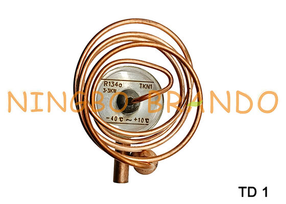 Détendeur thermostatique Danfoss Type TD1 R134a R22 R407C R404A