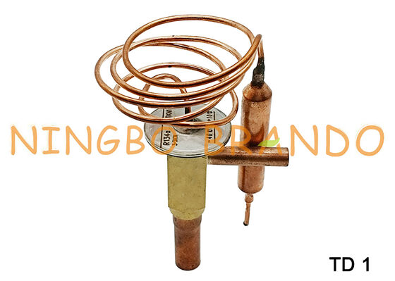 Détendeur thermostatique Danfoss Type TD1 R134a R22 R407C R404A