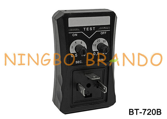 Air Compressor Auto Drain Valve Electronic Digital Timer IP65 DIN 43650 Form A