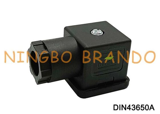 Connecteur 18mm de bobine de solénoïde DIN43650A 3 PIN DIN 43650 type A