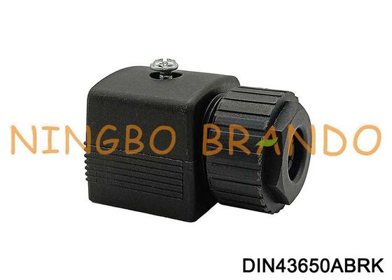 Type 2508 Connecteur de câble de bobine de solénoïde DIN43650A 18 mm DIN 43650 Type A