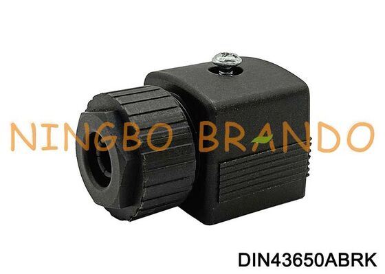 Type 2508 Connecteur de câble de bobine de solénoïde DIN43650A 18 mm DIN 43650 Type A