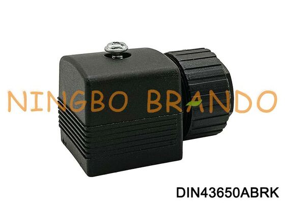 Type 2508 Connecteur de câble de bobine de solénoïde DIN43650A 18 mm DIN 43650 Type A