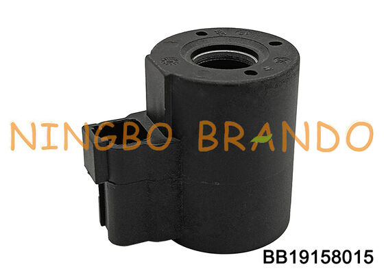 Bobine 12VDC 24VDC de type pelle hydraulique de Liugong, trou intérieur de l'électrovanne 19mm