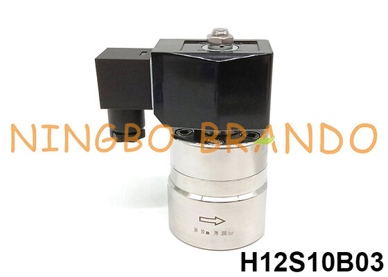 300 bar Électrovanne haute pression 3/8'' 220V 110V 24V 12V