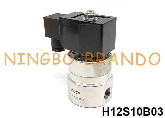 300 bar Électrovanne haute pression 3/8'' 220V 110V 24V 12V