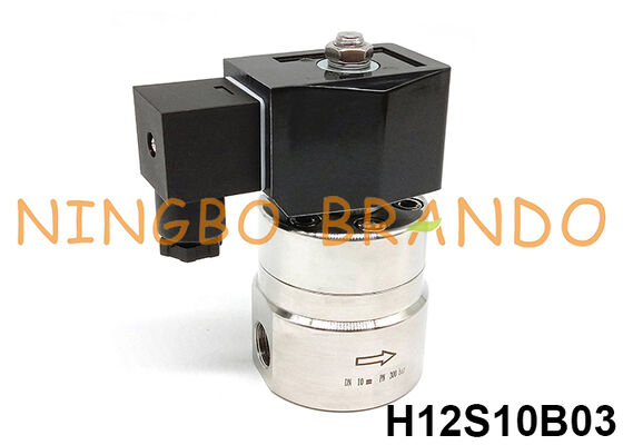 300 bar Électrovanne haute pression 3/8'' 220V 110V 24V 12V